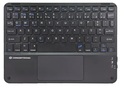 Immagine prodotto di Conceptronic TOBIN01BPT CONCEPTRONIC Wireless Tastatur, Layout portug.   10" nero
