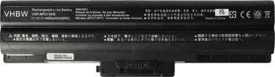 Produktbild von vhbw Akku kompatibel mit Sony Vaio VGN-CS110E/S, VGN-BZAAPS, VGN-CS310J/Q, VGN-CS310J/P, VGN-CS190 Notebook (4400 mAh, 11,1 V, Li-Ion) - Infochip