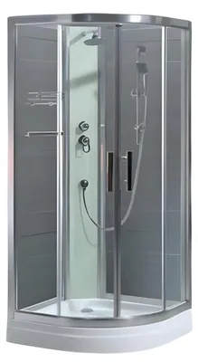 Immagine prodotto di Doccia compatta Cabina doccia Doccia wellness Cabina doccia 120x120 cm