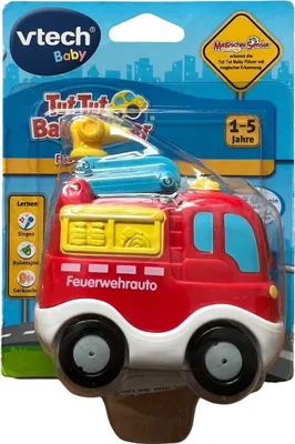 Produktbild von VTech Tut Tut Baby Flitzer Feuerwehrauto, Krangerät, 1 Jahr(e), AAA, Kunststoff, Rot