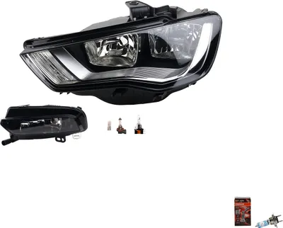 Zdjęcie produktu dla Johns, reflektory + Osram Night Breaker Laser pasuje do Audi A3 8V od 04/2012-5 Li 8V0941003 8V0941699C