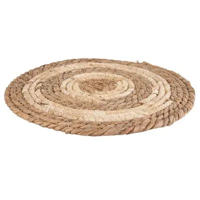 Produktbild von Naturdeckchen - braun/beige - aus Holz - ca. 30 cm