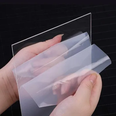 Produktbild von Transparente Polycarbonatplatte - 40 x 50 cm - 2 mm dick