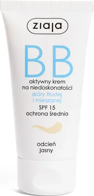 Image de BB Crème ZIAJA et Peaux Mixtes SPF15 (50ml)