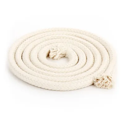 Produktbild von 1 meter Runddocht 100% reine Baumwolle 8,0mm breit für Öllampe, Petroleumlampe