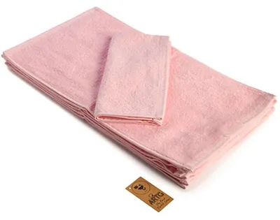 Produktbild von A&R 005.50 | Gästetuch Guest Towel / 30 x 50 cm - Farbe: Light Pink - Größe: 30 x 50 cm