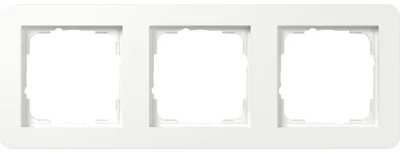 Immagine prodotto di Cornice di copertura Gira, 3f, E1, bianco puro, 1 pz.