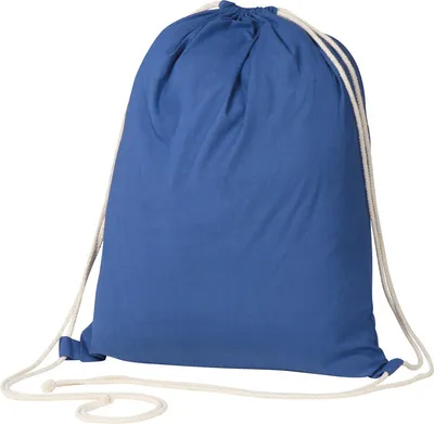 Produktbild von Gymbag / Sportbeutel / Turnbeutel aus Baumwolle / Farbe: blau