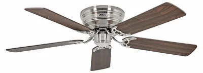 Immagine prodotto di Ventilatore da soffitto con catenella Classic Flat III Cromo opaco 132