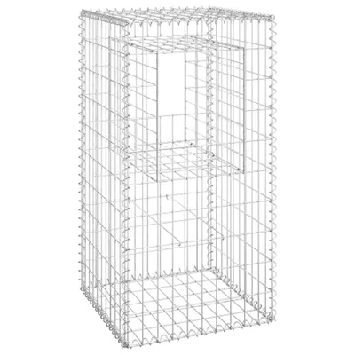 Produktbild von vidaXL Gabionensäule 50x50x100 cm Eisen