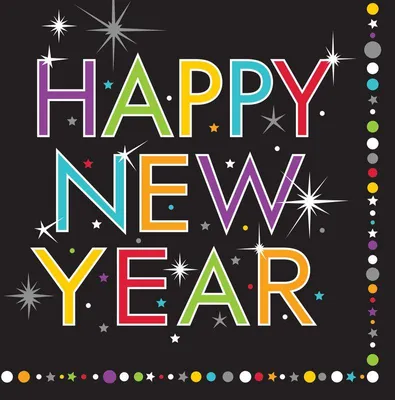Produktbild von 16 Servietten für die 2025 Silvester Party 33x33cm