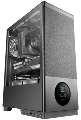 Zdjęcie produktu dla Tacens 2SAGITTA20, Midi Tower, PC, Czarny, ATX, micro ATX, Mini-ITX, Stal, Szkło hartowane, Gaming