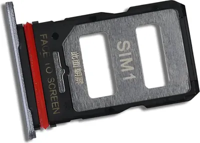 Produktbild von Xiaomi 14T – Ersatz Dual SIM-Kartenhalter – Grau