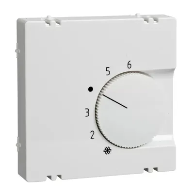 Produktbild von Schneider Electric Zentralplatte 367104 Temperaturregler JOY reinweiß