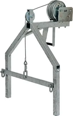 Produktbild von müba Handwinde mit Gestell 20 m Seillänge