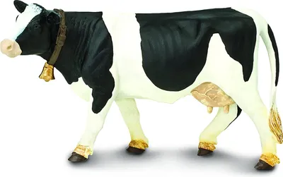 Image de Figurine de jeu vache Holstein - Safari 232629