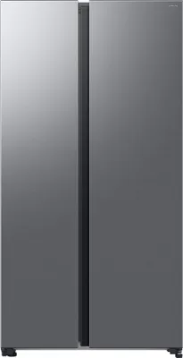 Image de Réfrigérateur Américain SAMSUNG RS70F65QET, 2 Portes, 659 L, , Platinum Inox
