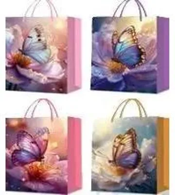Image de Sachet cadeau M Papillons assortis
