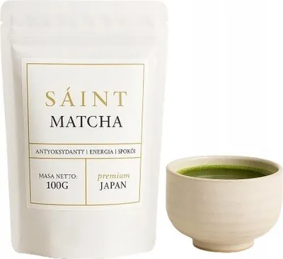 Zdjęcie produktu dla Ceremonialna Japońska Zielona Herbata Matcha 100g SAINTMATCHAS