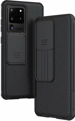 Zdjęcie produktu dla Nilkin CamShield Case Smukłe etui na telefon komórkowy z ochroną aparatu Pokrowiec na aparat kompatybilny z Samsung Galaxy M54 5G