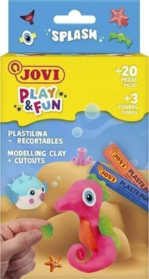 Produktbild von Jovi 2203S01 PLAY & FUN Modelliermasse für Kinder