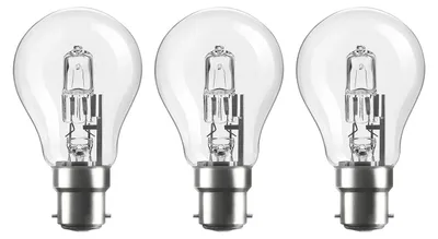 Produktbild von Modee B22 Halogen Lampe A55 28W 370lm 2700K Warmweiß Dimmbar 3 Stück