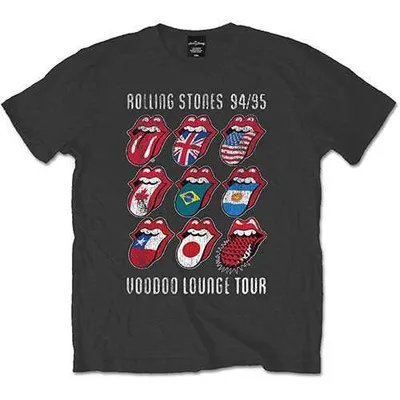 Produktbild von The Rolling Stones Voodoo Lounge Tongues Charcoal Grey M T-Shirt