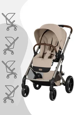 Produktbild von Cybex Balios S Lux Kinderwagen - Kollektion 2026/2027, Farbe:Almond Beige