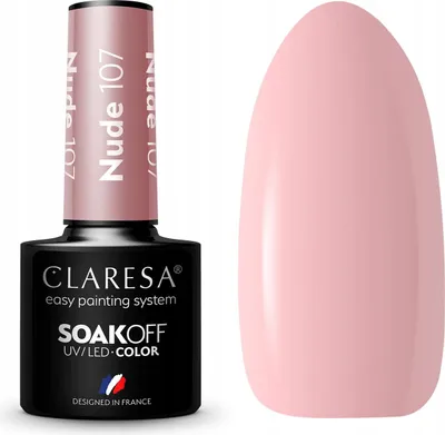 Produktbild von CLARESA Hybrid-Gel-Nagellack NUDE 107 -5g