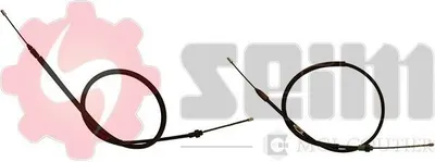 Produktbild von SEIM Handbremsseil Seilzug Feststellbremse für RENAULT CLIO II (BB0/1/2, CB0/1/2) Hinten 804820