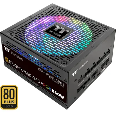 Zdjęcie produktu dla Thermaltake Toughpower GF3 ARGB 850W Gen 5 EU