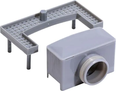 Produktbild von Geurstop – Haareinfangvorrichtung für Duschabflüsse mit einem Durchmesser von 40 mm – Duschabfluss – Haareinfang – Abfluss – Bodenabfluss – Wasserablauf