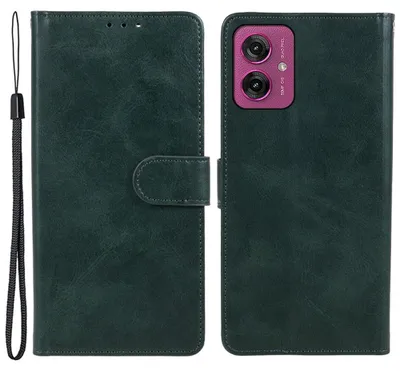 Produktbild von Motorola Moto G55 Hülle - Coverup Klapphülle - Grün
