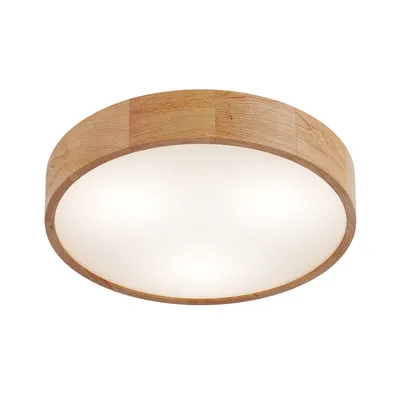 Produktbild von Envostar Deckenleuchte Kerio, Ø 47 cm, Eichenholz natur