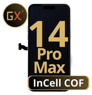 Produktbild von iPhone 14 Pro Max Display GX InCell Touchscreen Bildschirm Schwarz