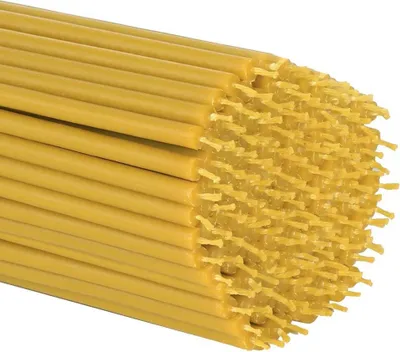 Produktbild von 990g Qualität Bienenwachs Dünne Kerzen Für Zuhause Kirche (ca. 250 St.) 36261
