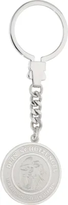 Produktbild von JuwelmaLux Schlüsselanhänger Metall rhodiniert Schutzengel JL14-01-0461