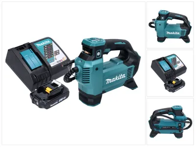 Produktbild von Makita DMP 181 RA1 Akku Kompressor 18 V 11,1 bar + 1x Akku 2,0 Ah + Ladegerät