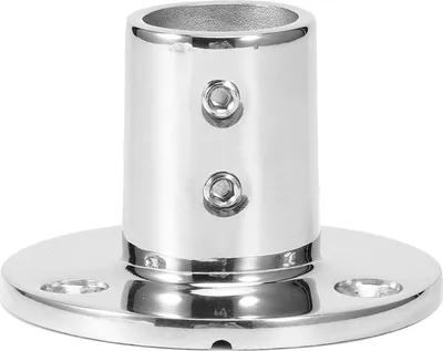 Obrázok produktu pre 90 stupňov okrúhla rúrka základňa ručné zábradlie Fitting 316 z nehrdzavejúcej ocele Marine Boat Hardwares25mm/1in