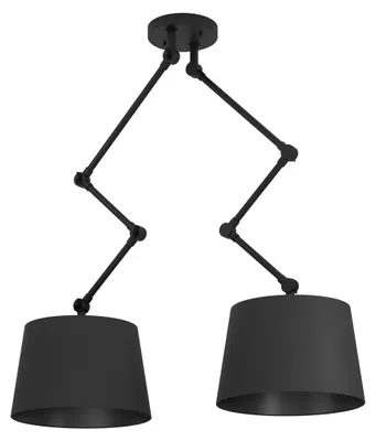 Obrázek produktu pro EGLO Pistunio, 2 žárovky, E27, IP20, černá