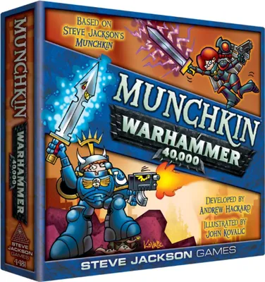 Image de Munchkin Warhammer 40.000 - Jeu de plateau - ENG Edition