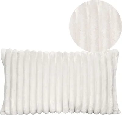 Produktbild von Geronimo | Dekokissen - Beige - 50x30 cm - Doppelseitig - Maschinenwaschbar - Abnehmbarer Bezug - Antiallergisch - SOFTLY