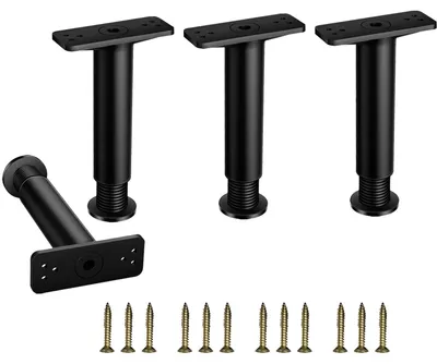 Produktbild von Verstellbare Möbelbeine, Set mit 4 Stück