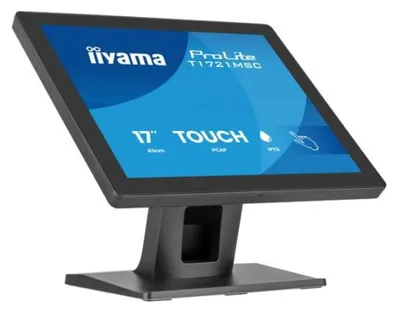 Immagine prodotto di iiyama ProLite T1721MSC-B3, 43,2 cm (17"), risoluzione 1280 x 1024 pixel, SXGA, 5 ms, colore nero