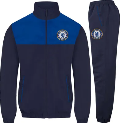 Produktbild von Chelsea FC - Trainingsanzug für Herren GF964 (L) (Dunkles Marineblau)