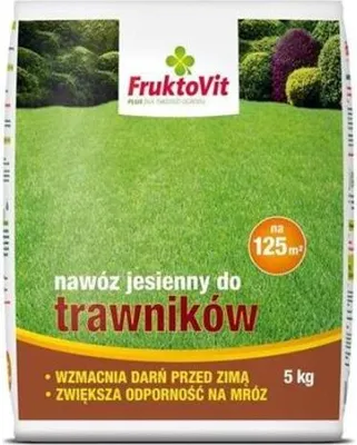 Produktbild von Herbst Rasen Langzeit Dünger Extra Kalium Winterfest NPK Mit Eisen 125m2 5kg
