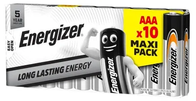 Produktbild von Energizer Everyday AAA-Batterien - 10 Stück