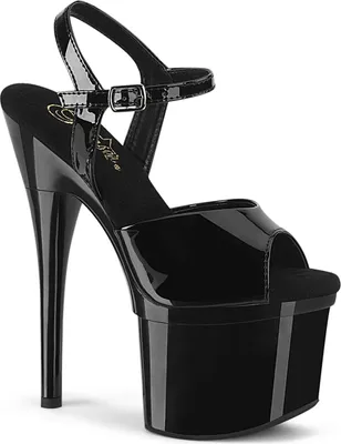 Produktbild von ESTEEM-709 Damen Sandale von Pleaser, Schwarz Lack , EU 36, US 6