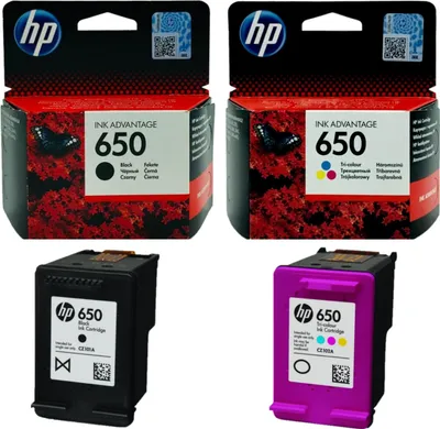 Immagine prodotto di Inchiostro Hp n. 650 nero Cz101Ae