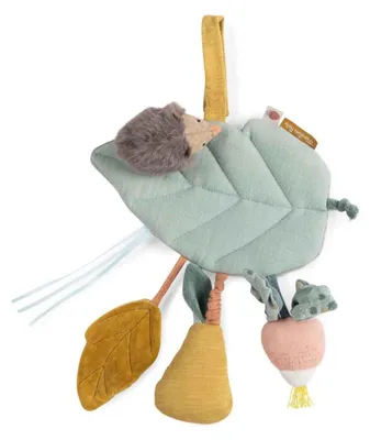 Image de Jouet sensoriel pour bébé « Feuille et hérisson », Moulin Roty